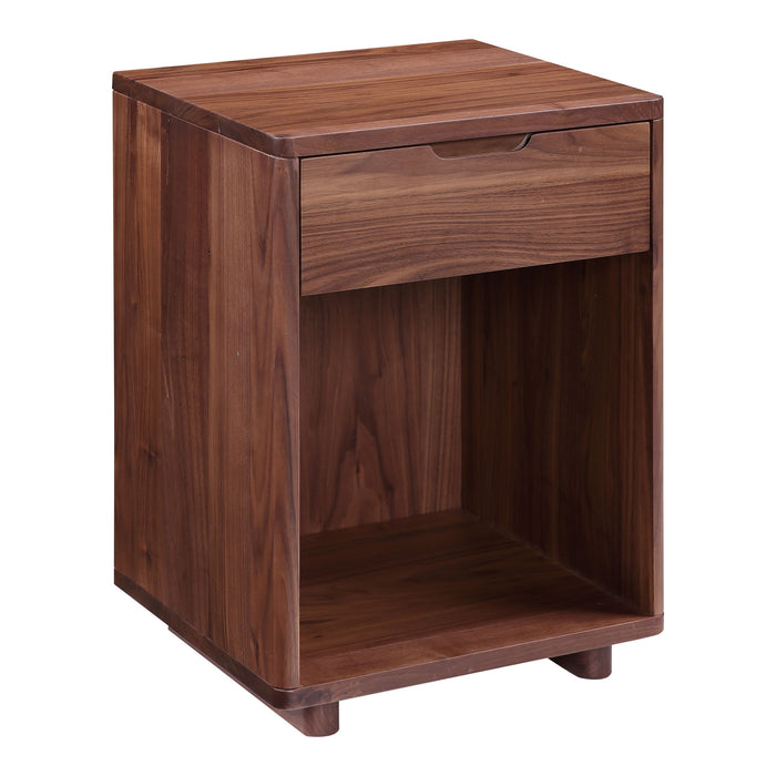 Osamu - Nightstand - Dark Brown - JaxCo Furniture