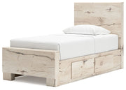 Lawroy - Panel Bed With Storage - JaxCo Furniture