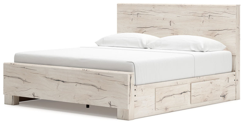 Lawroy - Panel Bed With Storage - JaxCo Furniture