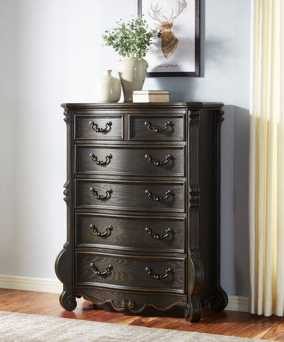 Royale - Lift Top Chest - Dark Brown - JaxCo Furniture