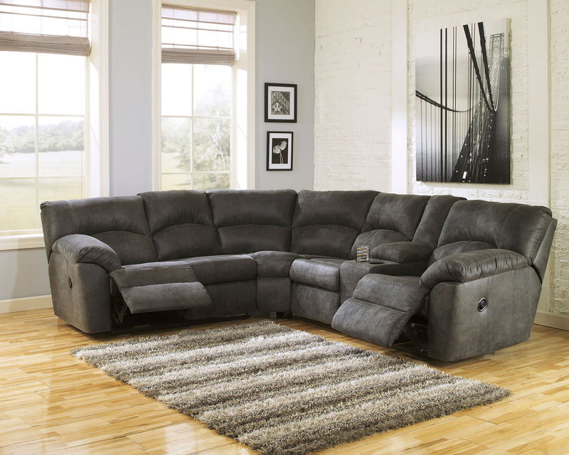 Tambo - Reclining Sectional - JaxCo Furniture