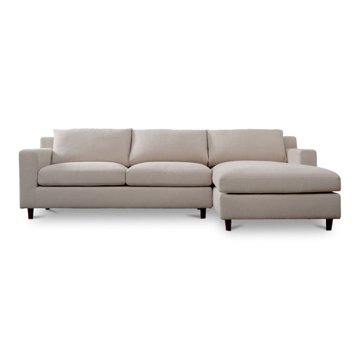Hutton - Right Sectional - Beige - JaxCo Furniture