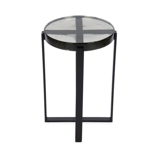 Gallie - Round Accent Table - Black - JaxCo Furniture