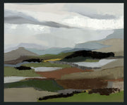 Grove - 48" x 72" Painting By Buddy Whitlock - Green / Blue - JaxCo Furniture