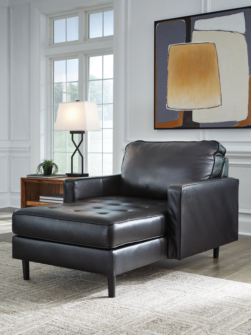 Bryceview - Onyx - Chaise - JaxCo Furniture