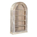 Alta - Arch Bookcase - Antique White - JaxCo Furniture