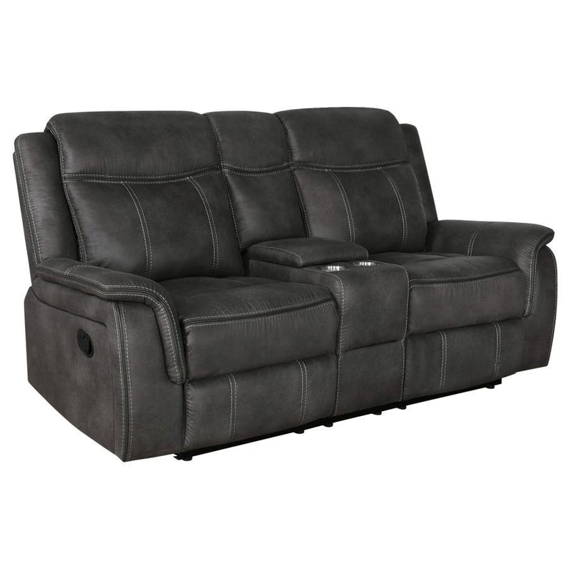 Lawrence - Upholstered Reclining Sofa Set - JaxCo Furniture