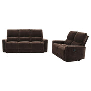 Navarro - Upholstered Reclining Sofa Set - JaxCo Furniture