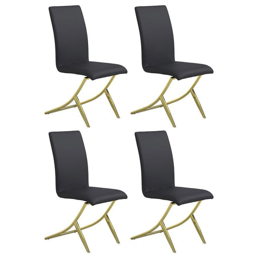 Chanel - Upholstered Side Chairs (Set of 4) - JaxCo Furniture