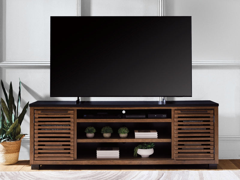 Kallari - TV Stand With Fireplace Option - JaxCo Furniture
