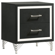 Lucia - 2-Drawer Nightstand - White - JaxCo Furniture