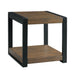 Caesar - Occasional End Table - Black - JaxCo Furniture