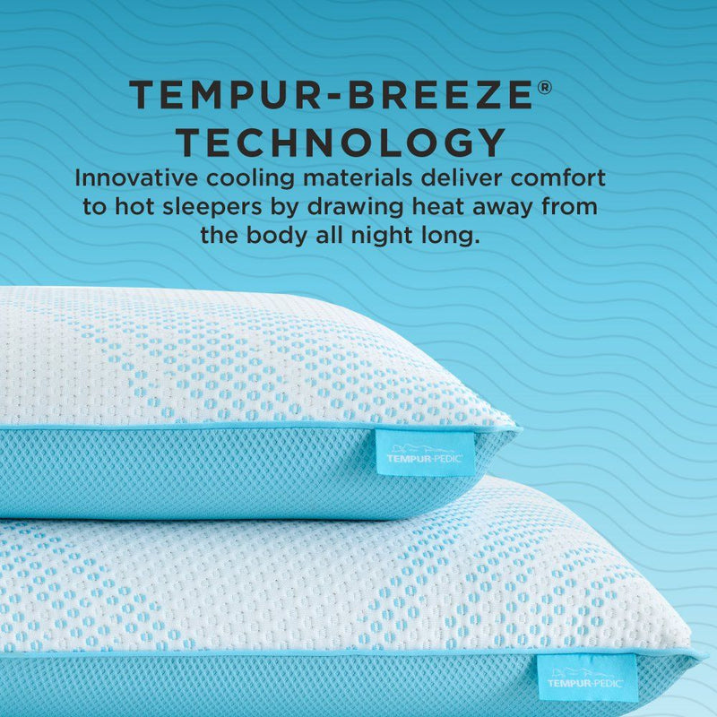Tempur-Breeze - Tempur-Pedic Breeze ProLo 2.0 - JaxCo Furniture