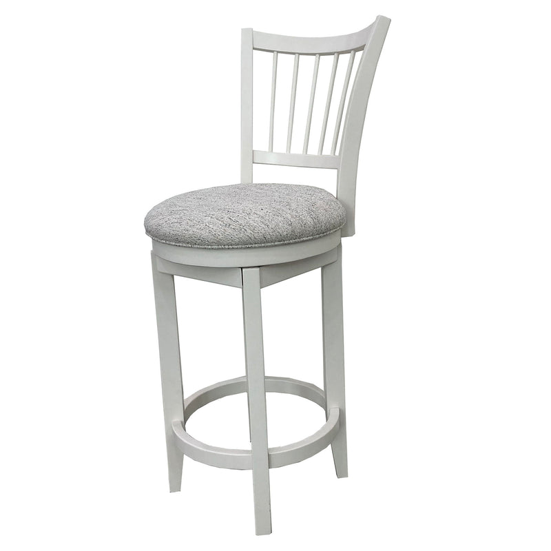 Americana Modern Dining - Spindle Back Swivel Barstool - Cotton - JaxCo Furniture