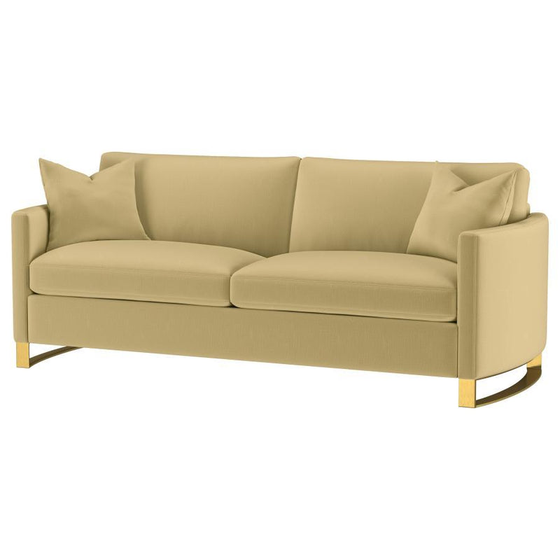Corliss - Upholstered Arched Arm Sofa - JaxCo Furniture