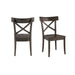 Coronado - Wooden Side Chair (Set of 2) - Dark Brown - JaxCo Furniture