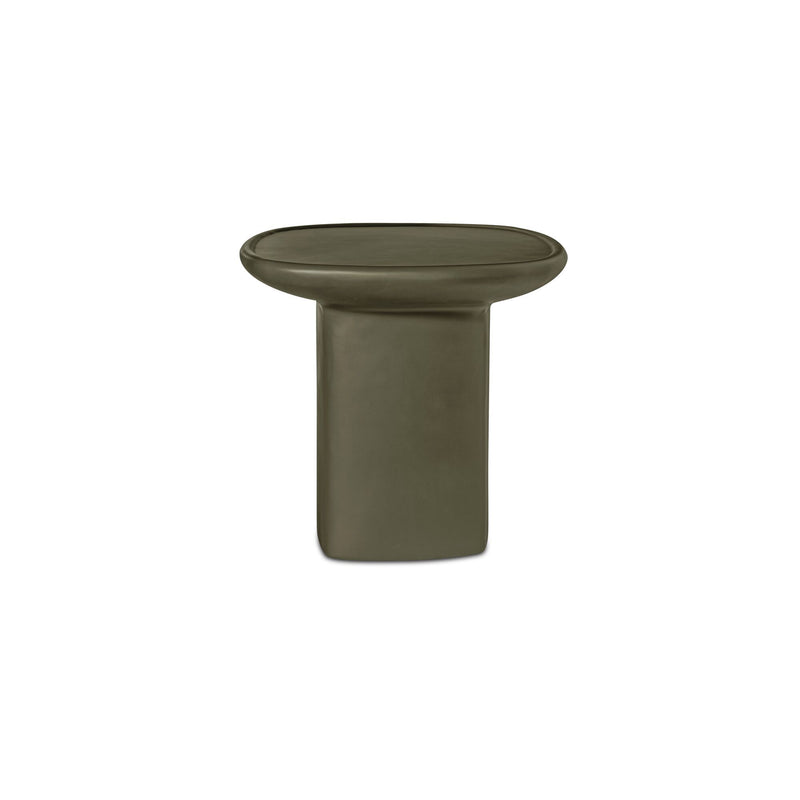 Manon - Outdoor Side Table - Deep Green - JaxCo Furniture
