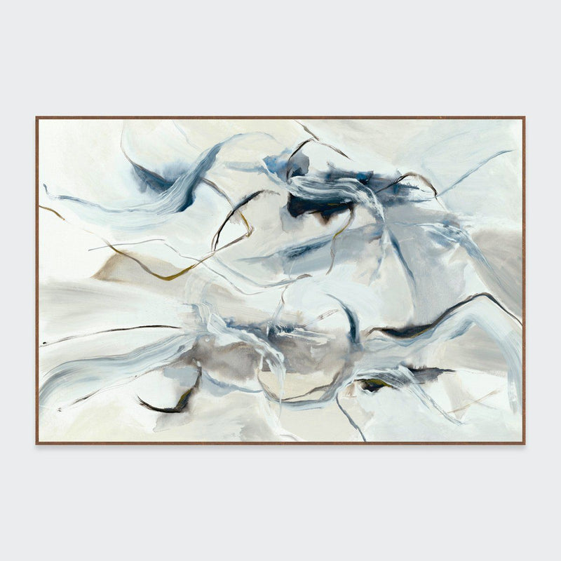 Orb - 72" x 48" Painting Art By Buddy Whitlock - Neutral - JaxCo Furniture