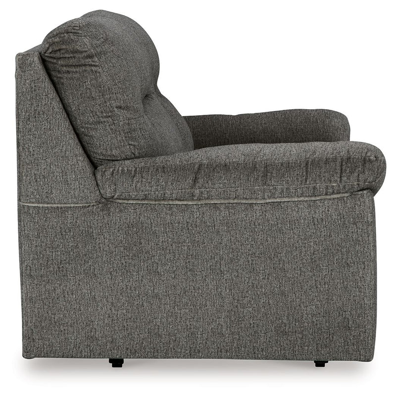 Bindura - Mineral - Glider Loveseat - JaxCo Furniture
