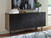 Lavinmont - Multi Brown - Accent Cabinet - JaxCo Furniture