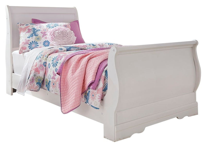 Anarasia - Sleigh Bed - JaxCo Furniture