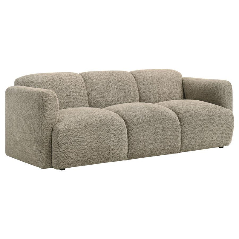 Dorset - Fabric Upholstered Round Track Arm Sofa - JaxCo Furniture