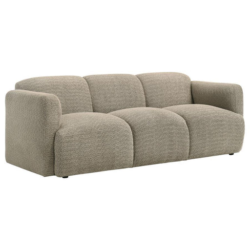 Dorset - Fabric Upholstered Round Track Arm Sofa - JaxCo Furniture