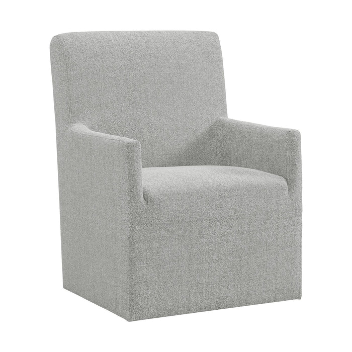 Nero - Upholstered Arm Chair (Set of 2) - Gray - JaxCo Furniture