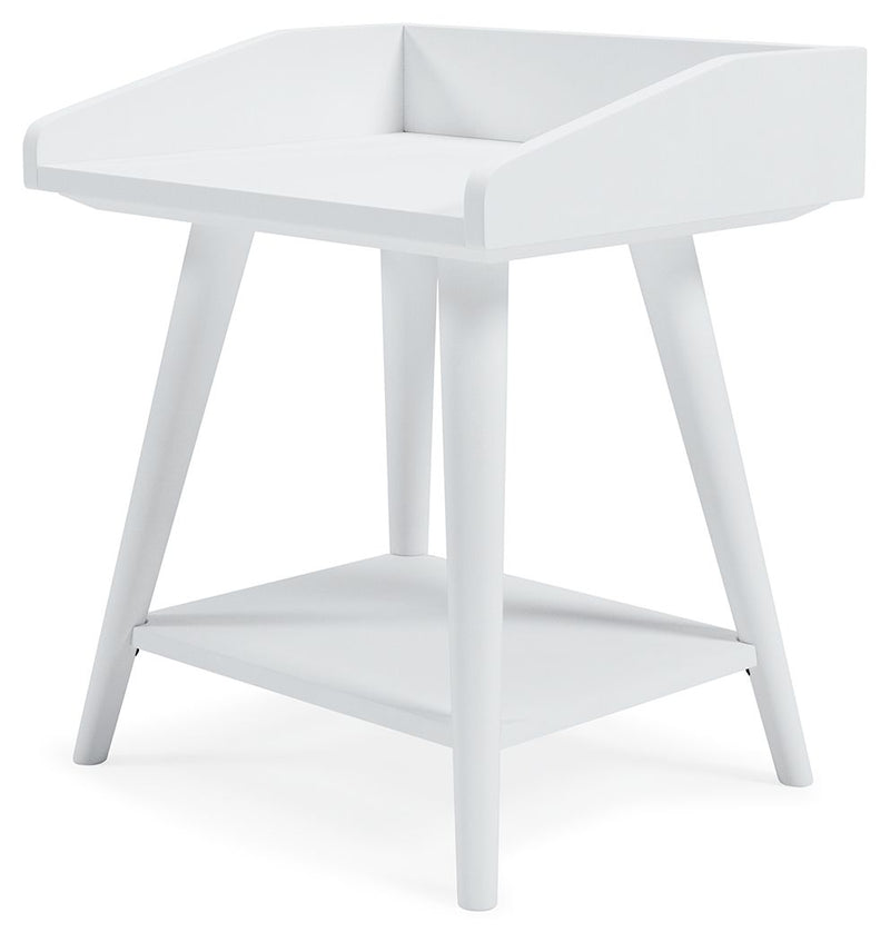 Blariden - White - Accent Table - JaxCo Furniture