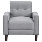 Bowen - Upholstered Track Arm Tufted Accent Chair - JaxCo Furniture