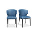 Delaney - Dining Chair Chair (Set of 2) - Sky Blue - JaxCo Furniture