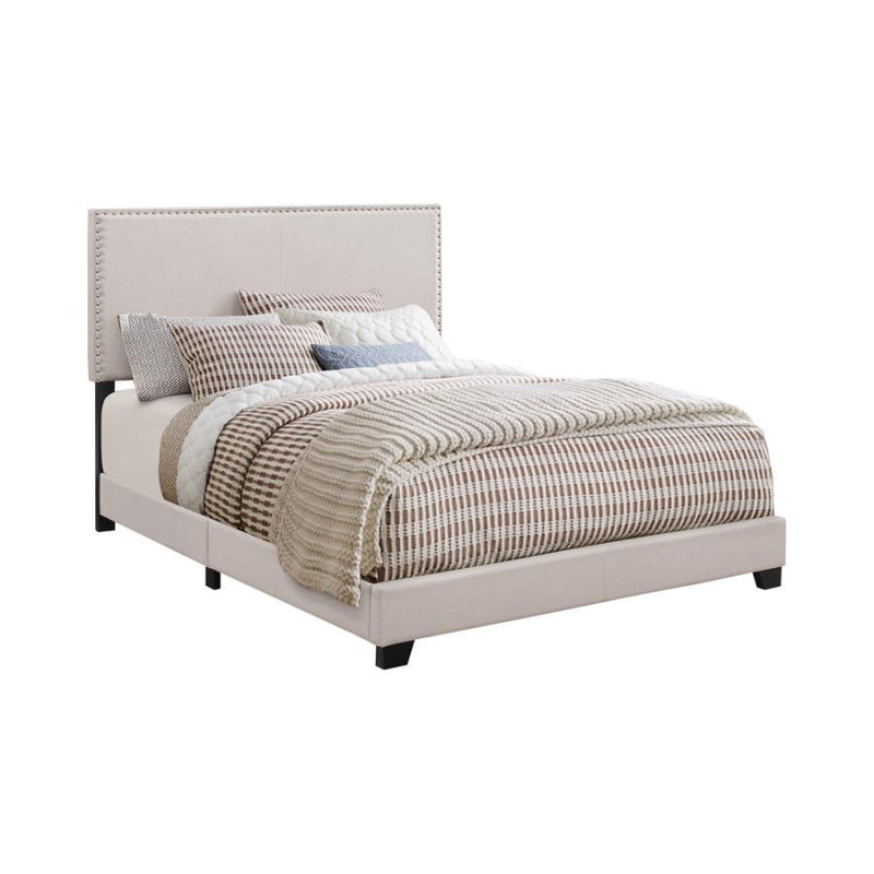Boyd - Upholstered Panel Bed - JaxCo Furniture