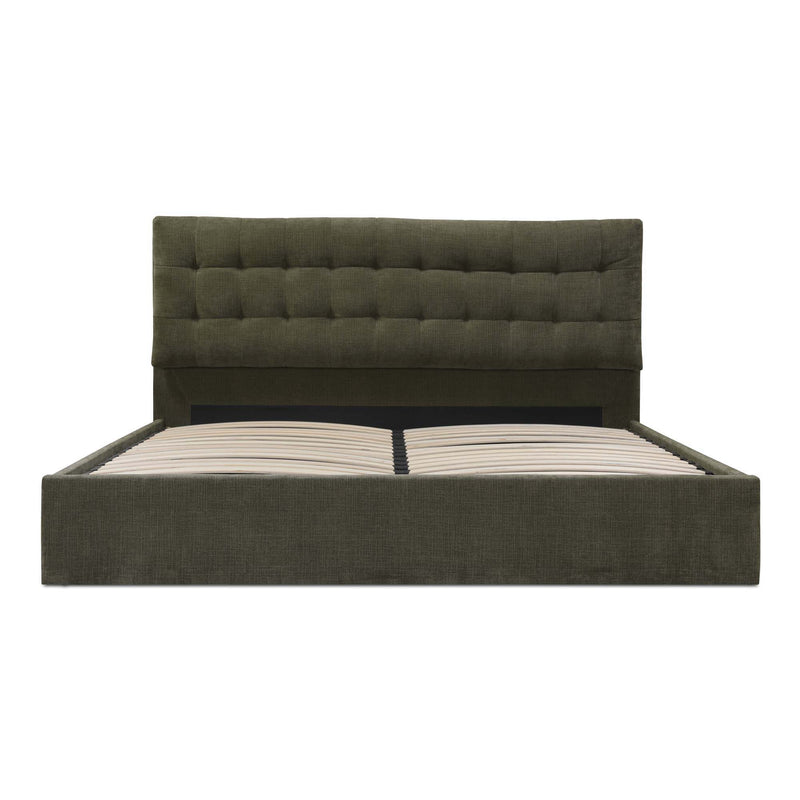 Sebastion - Queen Storage Bed - Green - JaxCo Furniture