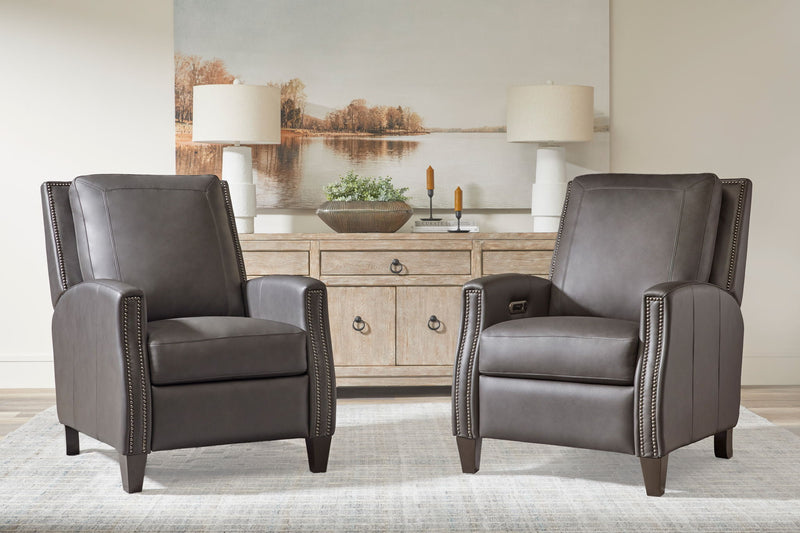 Hunter - Power Cordless High Leg Recliner - JaxCo Furniture