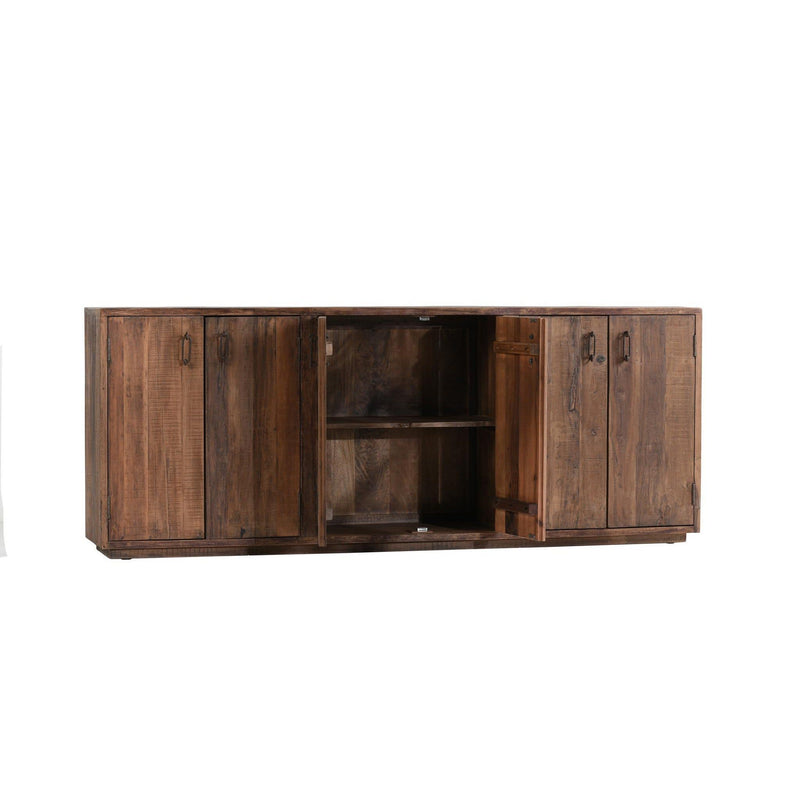 Cleo - 6 Door Buffet - Natural - JaxCo Furniture