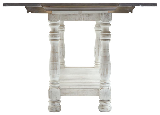 Havalance - Gray / White - Flip Top Sofa Table - JaxCo Furniture