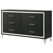 Lucia - 6-Drawer Dresser - JaxCo Furniture
