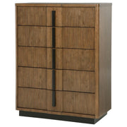 Terrace - 5-Drawer Chest Of Drawers - Ash Brown - JaxCo Furniture