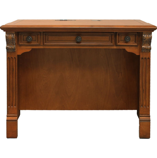 Huntington - Library Desk - Antique Vintage Pecan - JaxCo Furniture
