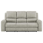 Brickston - Triple Power Reclining Sofa - JaxCo Furniture