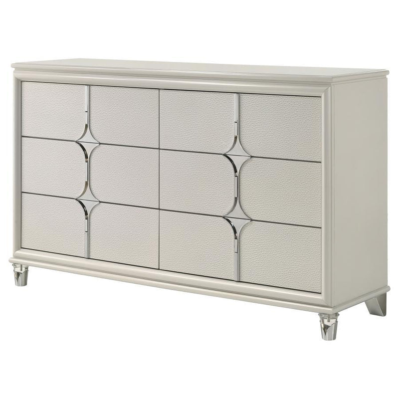 Olivia - 6-Drawer Dresser - JaxCo Furniture