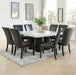 Camila - Square Dining Set - White Top - JaxCo Furniture