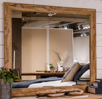 Maystonna - Bedroom Mirror - Brown - JaxCo Furniture