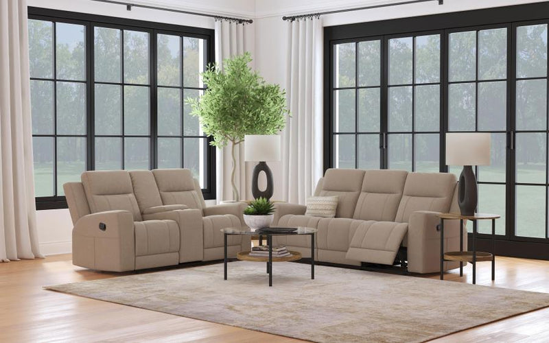 Brentwood - Upholstered Reclining Sofa Set - JaxCo Furniture