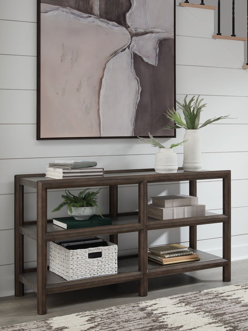 Kallenny - Brown / Gray - Sofa Table - JaxCo Furniture