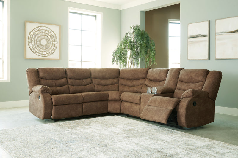 Partymate - Reclining Sectional - JaxCo Furniture