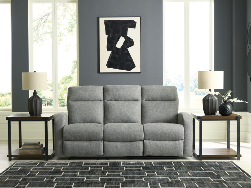 Gauntlet - Sterling - Reclining Sofa - JaxCo Furniture