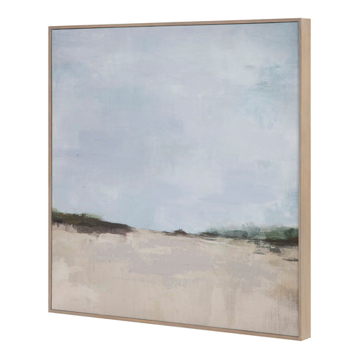 Grasslands - Framed Painting - White - JaxCo Furniture