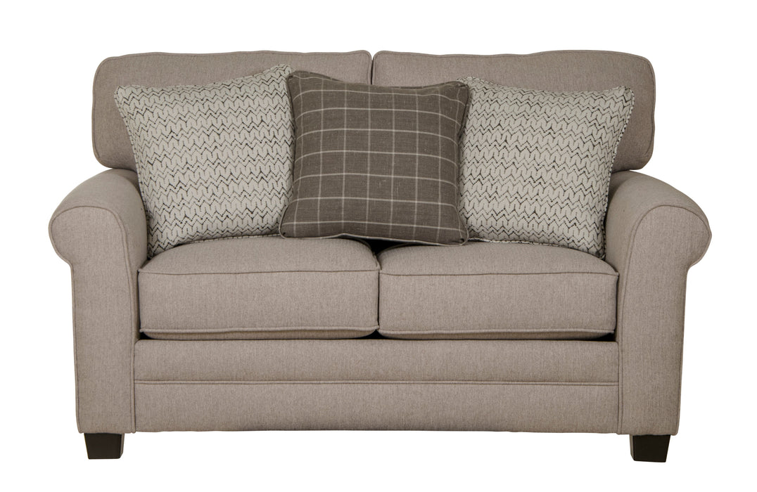 Lewiston - Loveseat - Cement - JaxCo Furniture