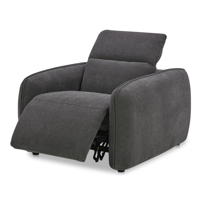 Eli - Power Recliner Chair - Dusk Gray - JaxCo Furniture